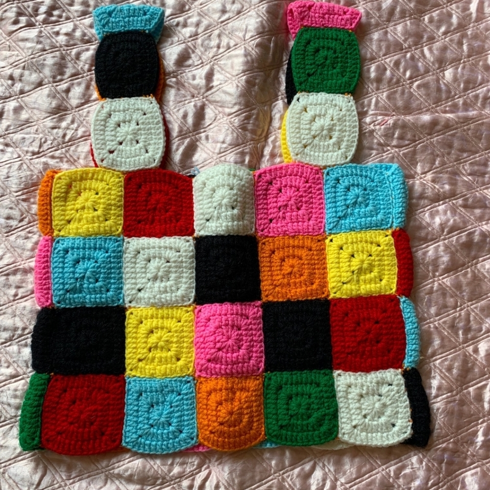 Fun theseriesny.com Clara Crochet Tank new with tags